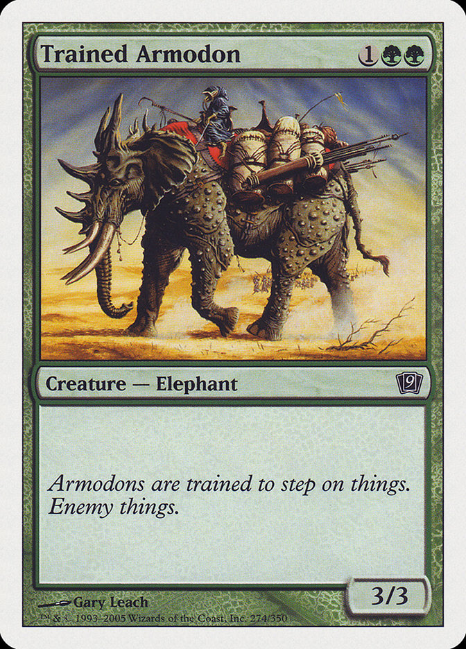 image Trained Armodon