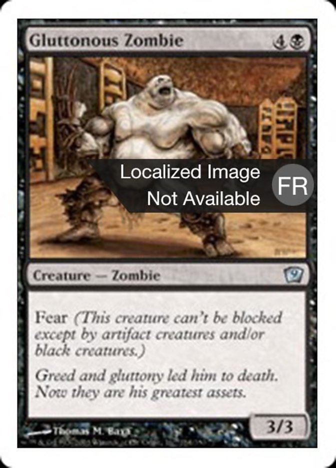 image Zombie glouton