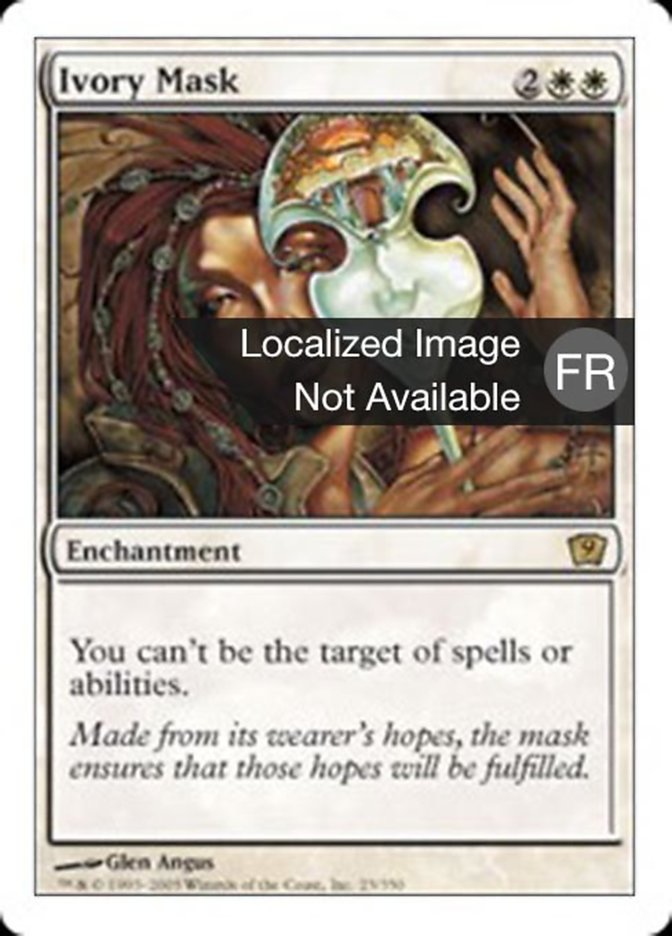 image Masque d'ivoire
