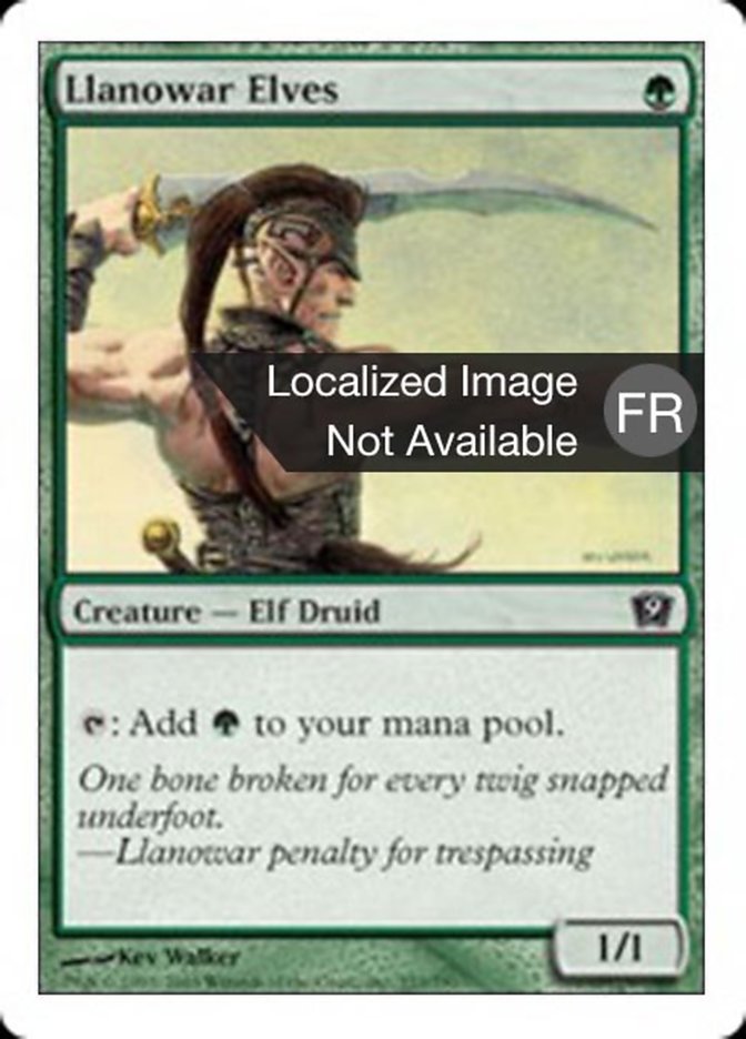 image Elfes de Llanowar
