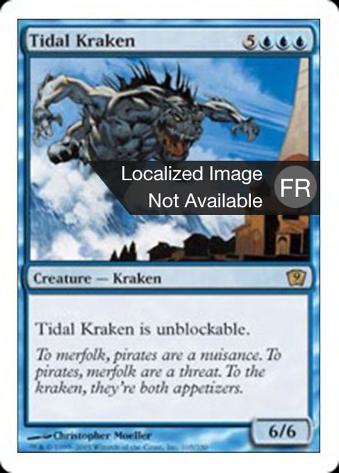 image Kraken des marées