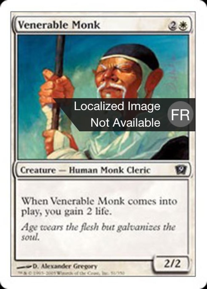 image Moine vénérable