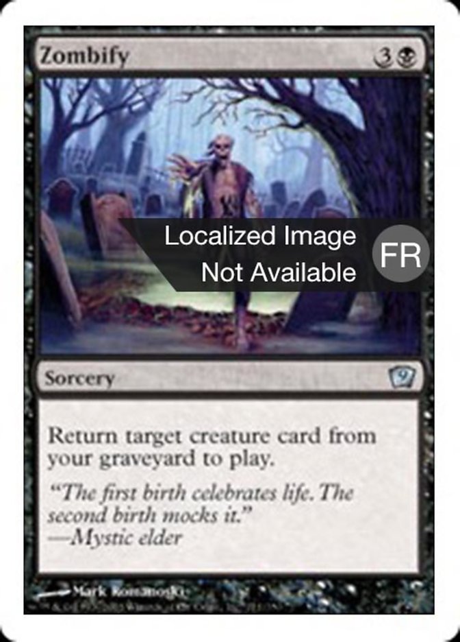 image Zombification
