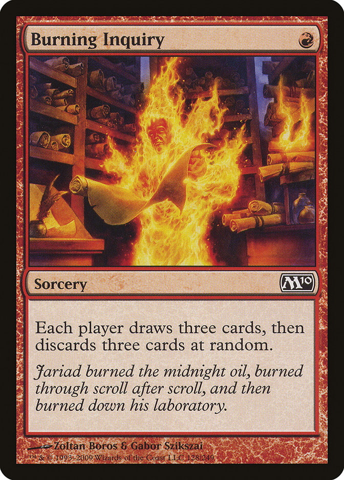 image Burning Inquiry