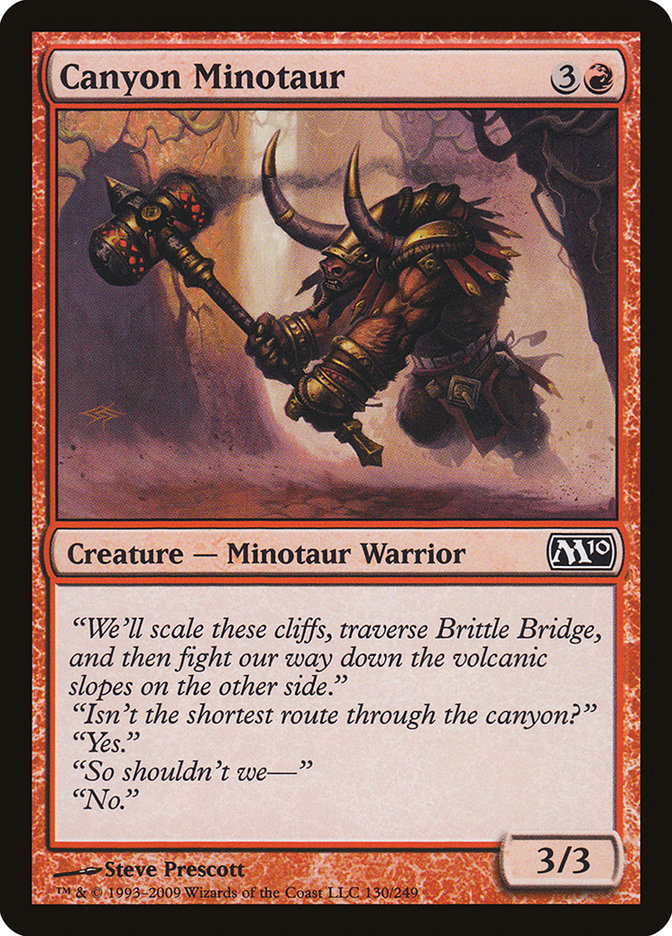 image Canyon Minotaur