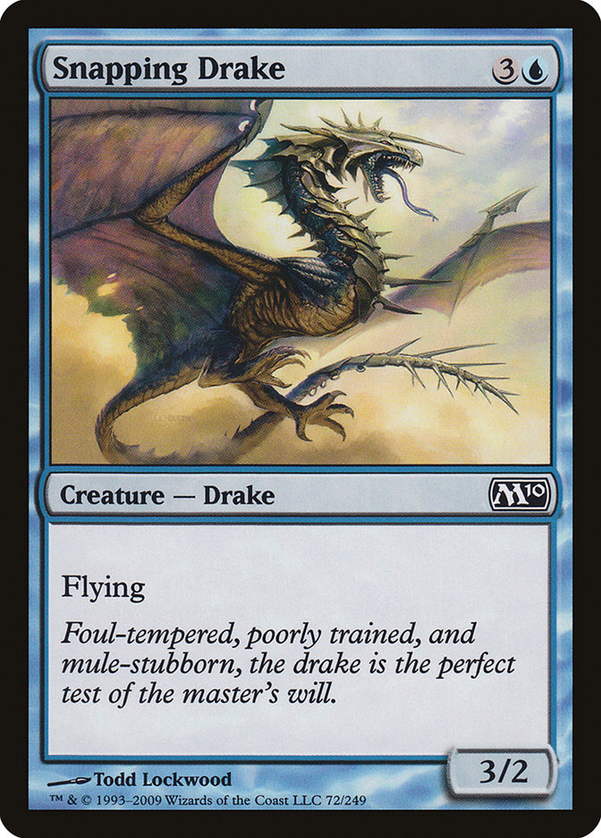 image Snapping Drake