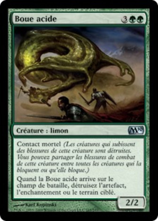 image Boue acide