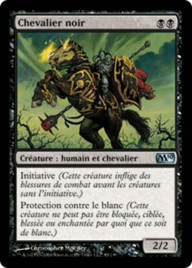 image Chevalier noir