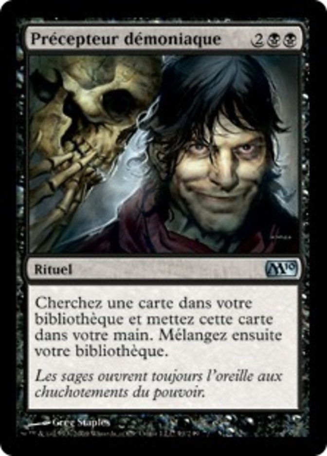 image Précepteur démoniaque