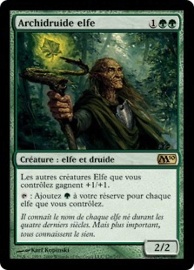 image Archidruide elfe