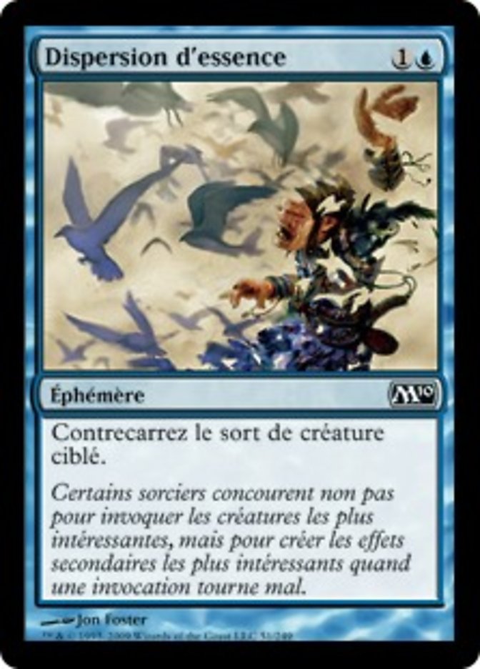 image Dispersion d'essence