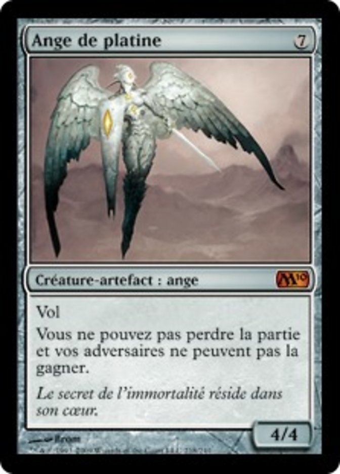 image Ange de platine