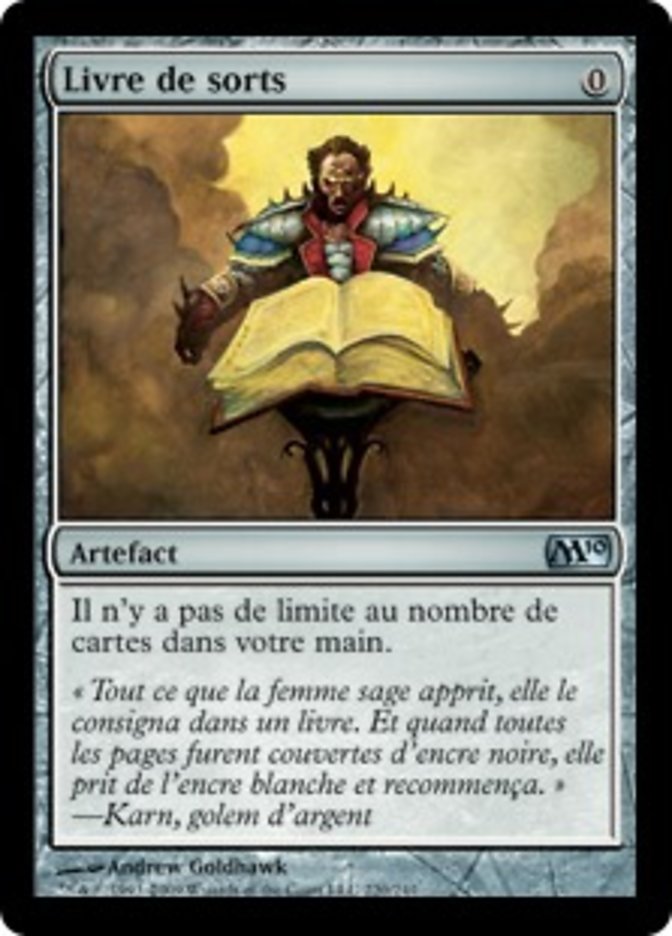 image Livre de sorts