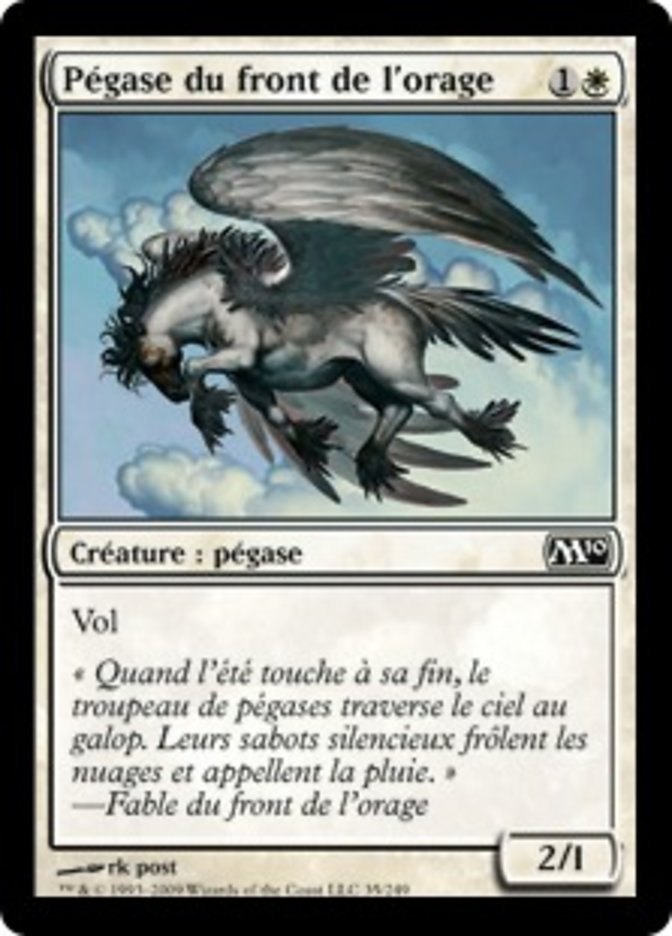 image Pégase du front de l'orage