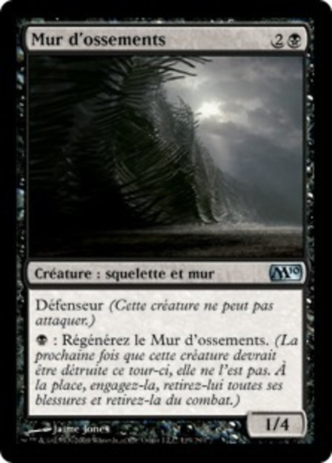 image Mur d'ossements