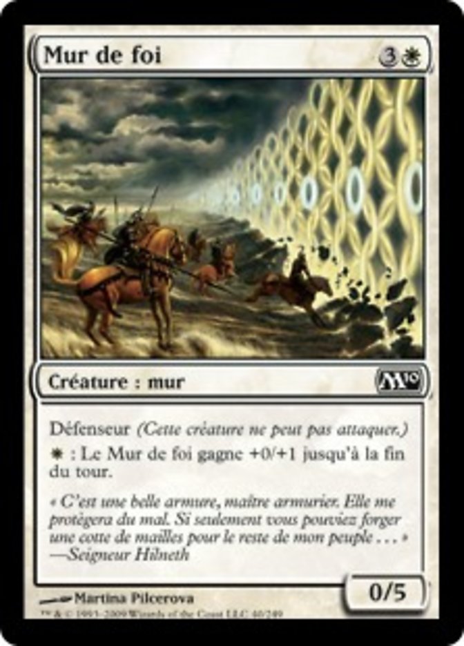 image Mur de foi