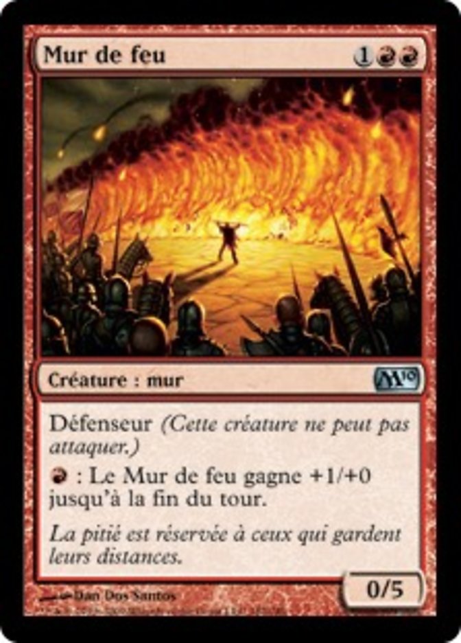 image Mur de feu