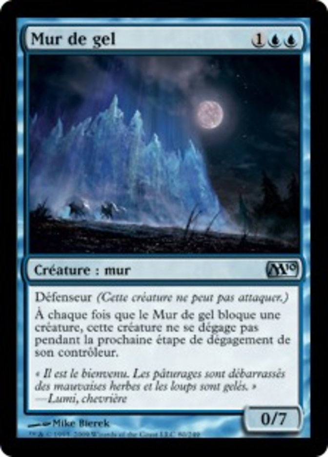 image Mur de gel