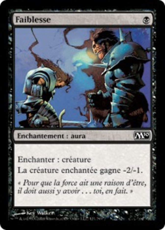 image Faiblesse