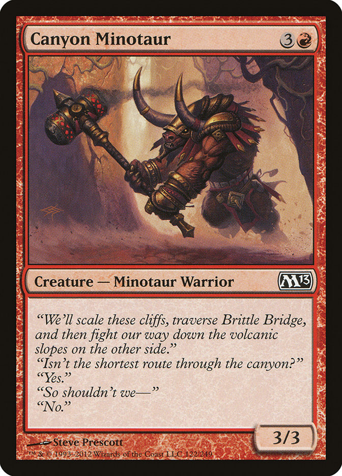 image Canyon Minotaur