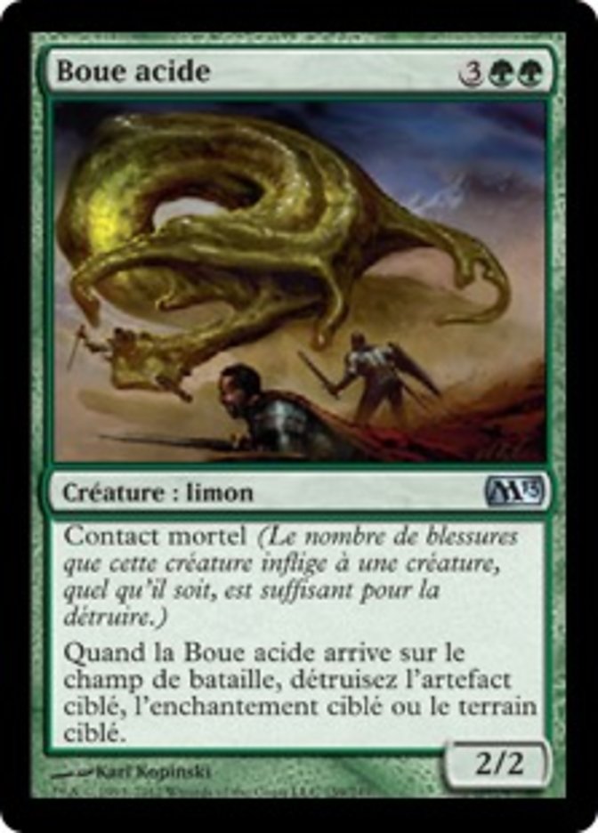 image Boue acide