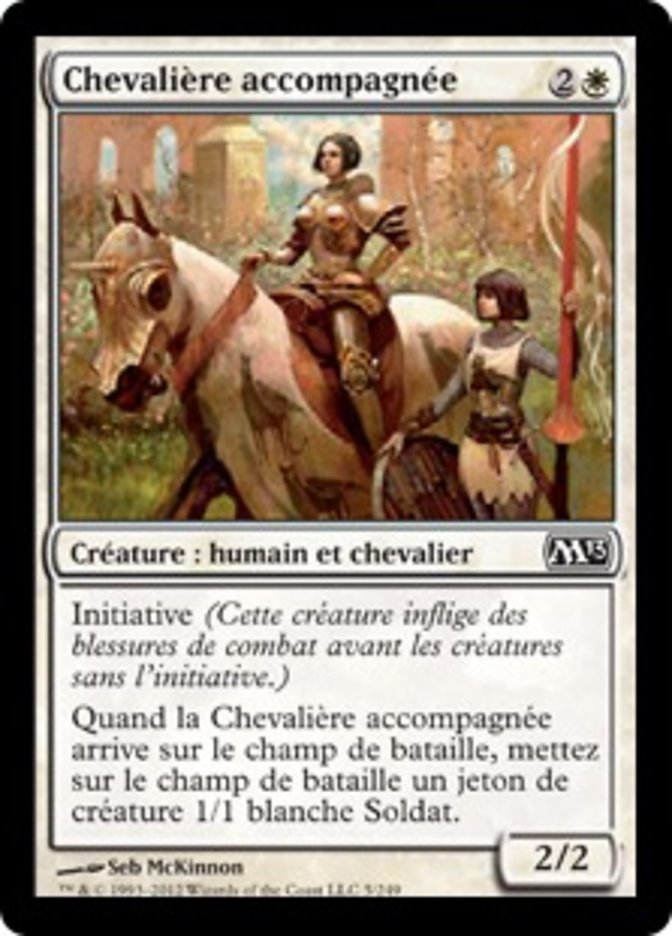 image Chevalière accompagnée