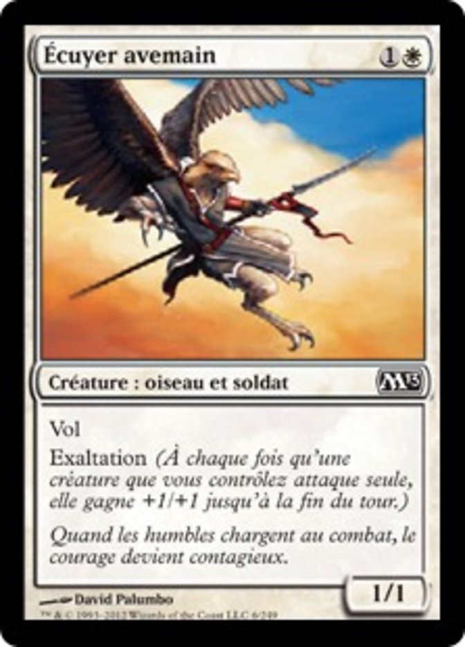 image Écuyer avemain