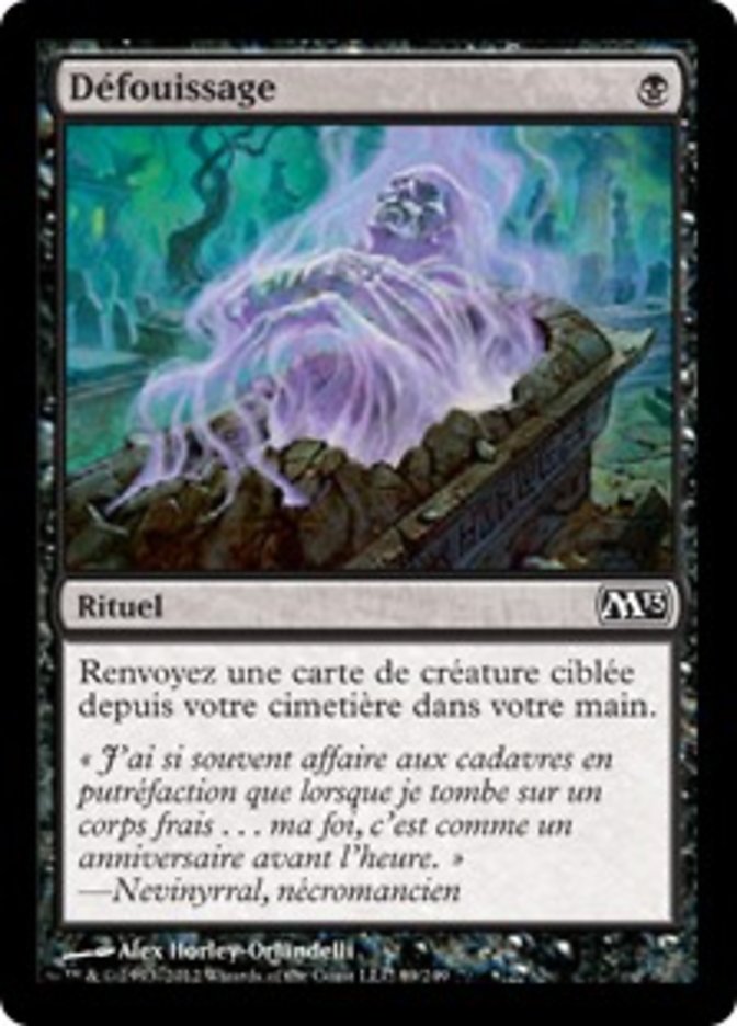 image Défouissage