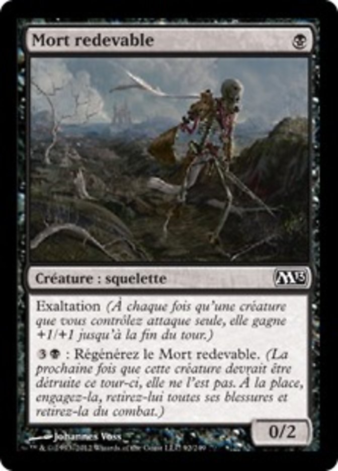 image Mort redevable