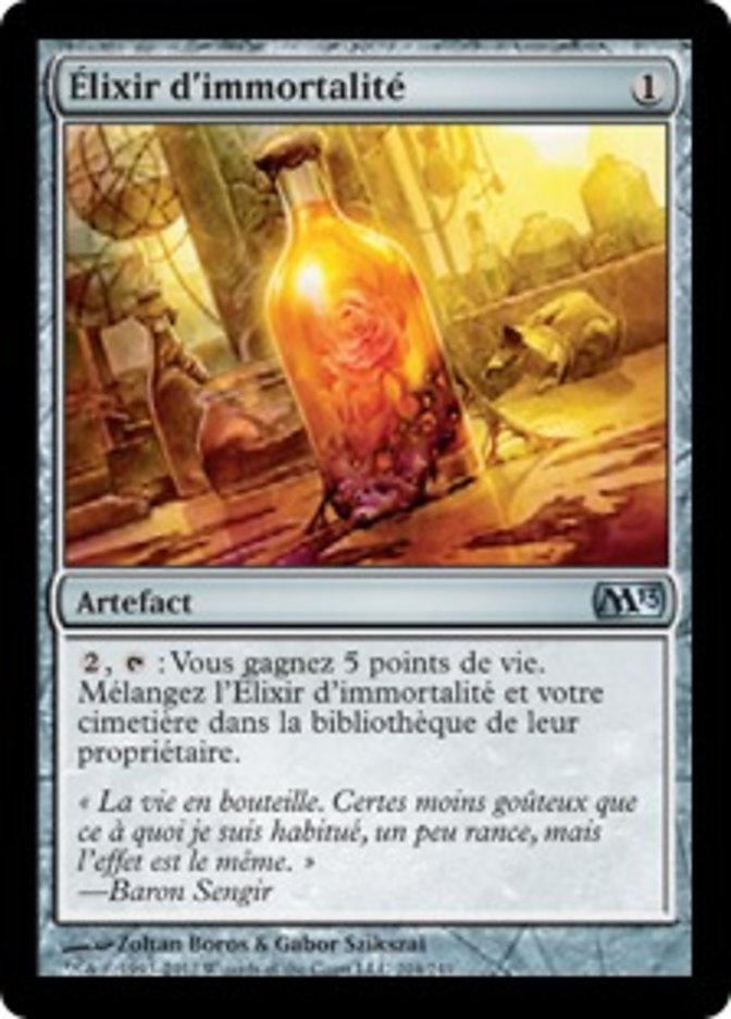 image Élixir d'immortalité