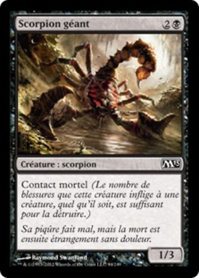 image Scorpion géant