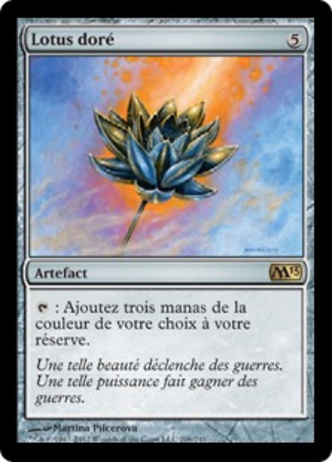 image Lotus doré