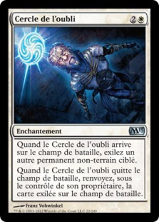 image Cercle de l'oubli