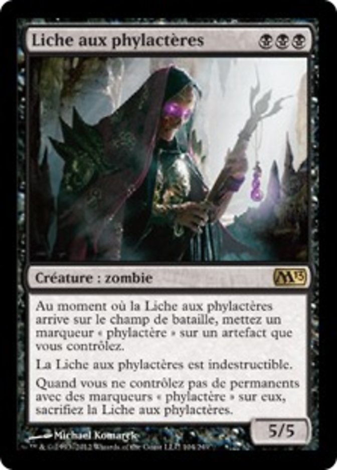 image Liche aux phylactères