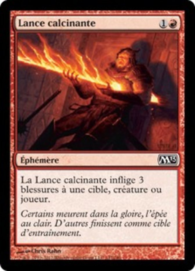 image Lance calcinante