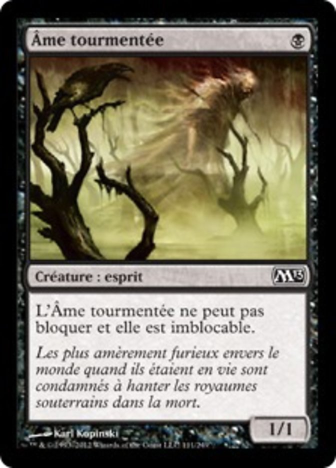 image Âme tourmentée