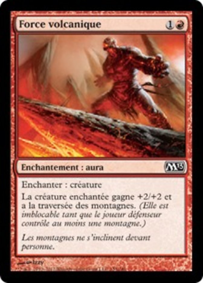image Force volcanique
