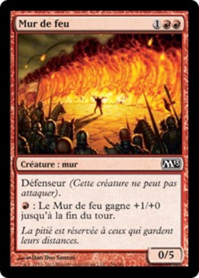 image Mur de feu