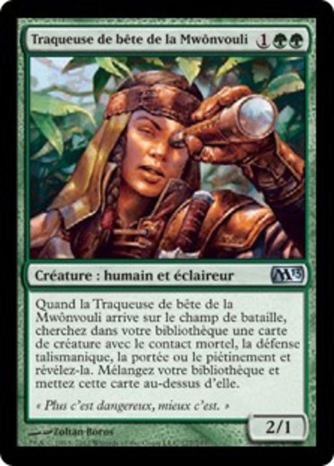 image Traqueuse de bête de la Mwônvouli