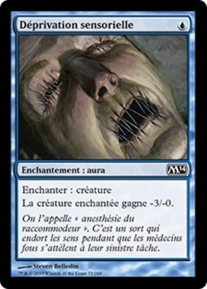 image Déprivation sensorielle