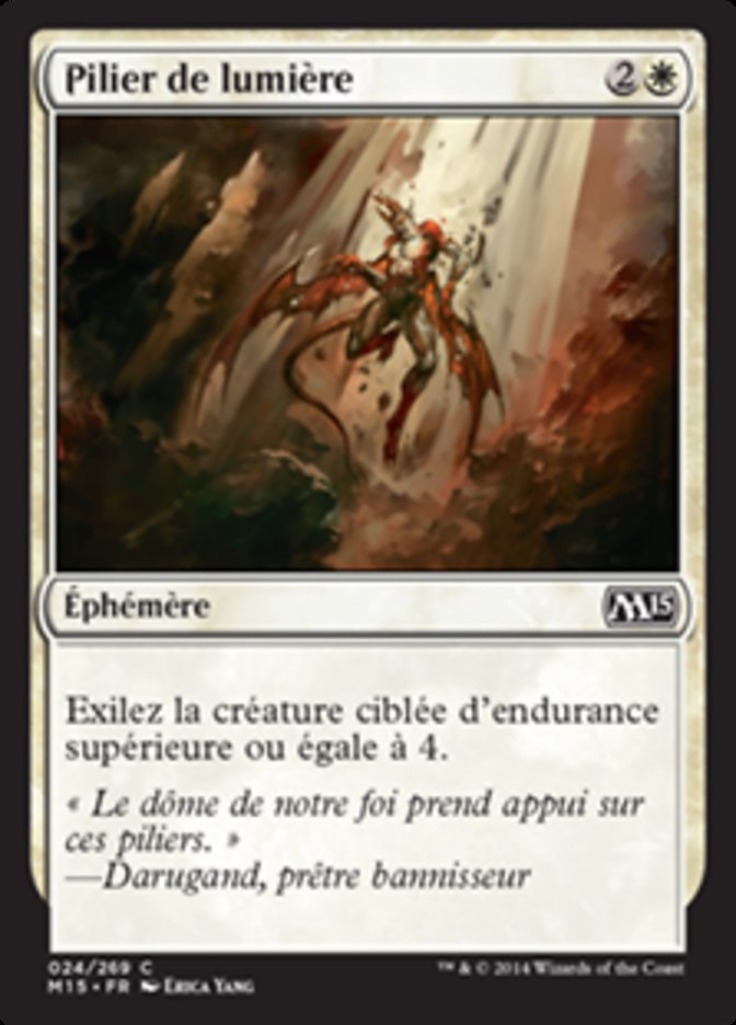 image Pilier de lumière