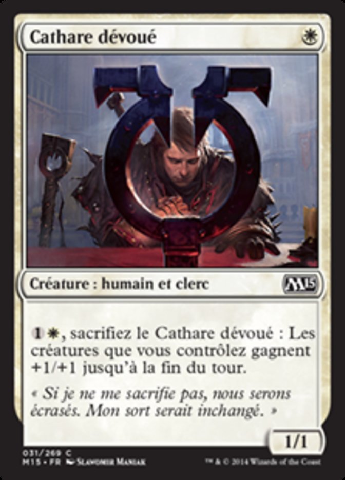 image Cathare dévoué