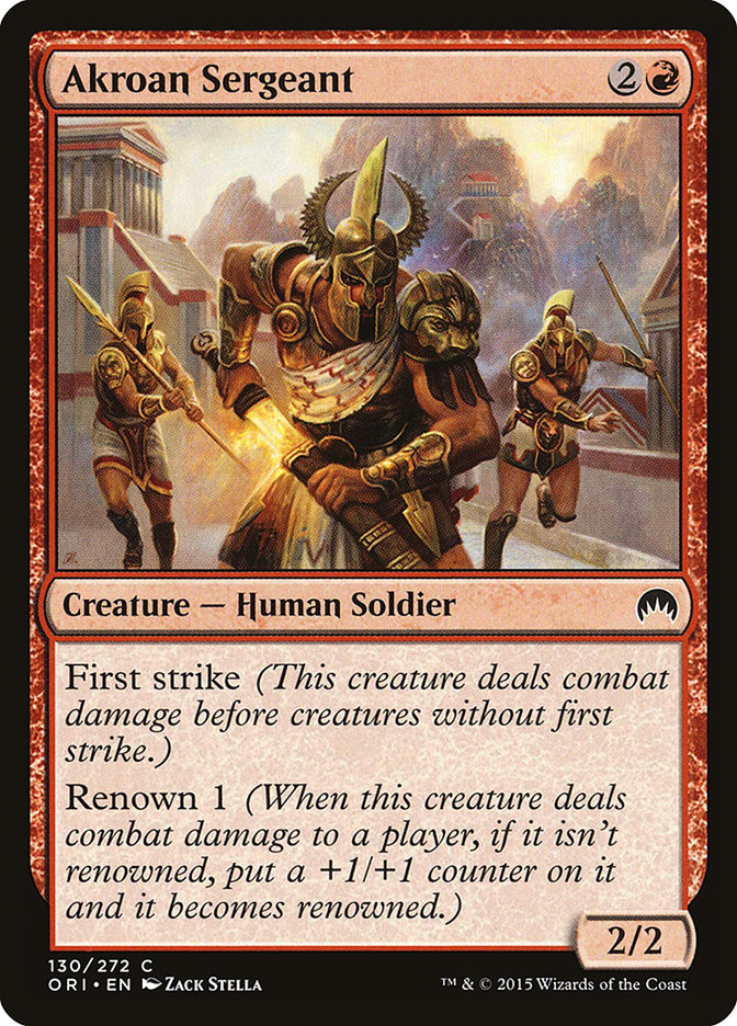 image Akroan Sergeant