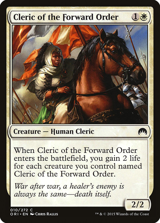 image Cleric of the Forward Order