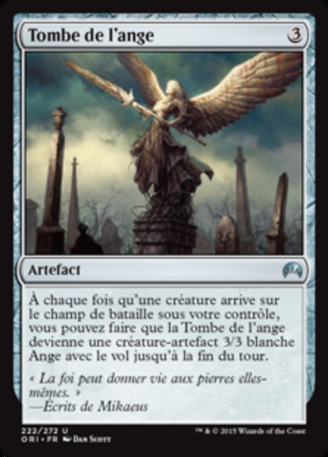 image Tombe de l'ange