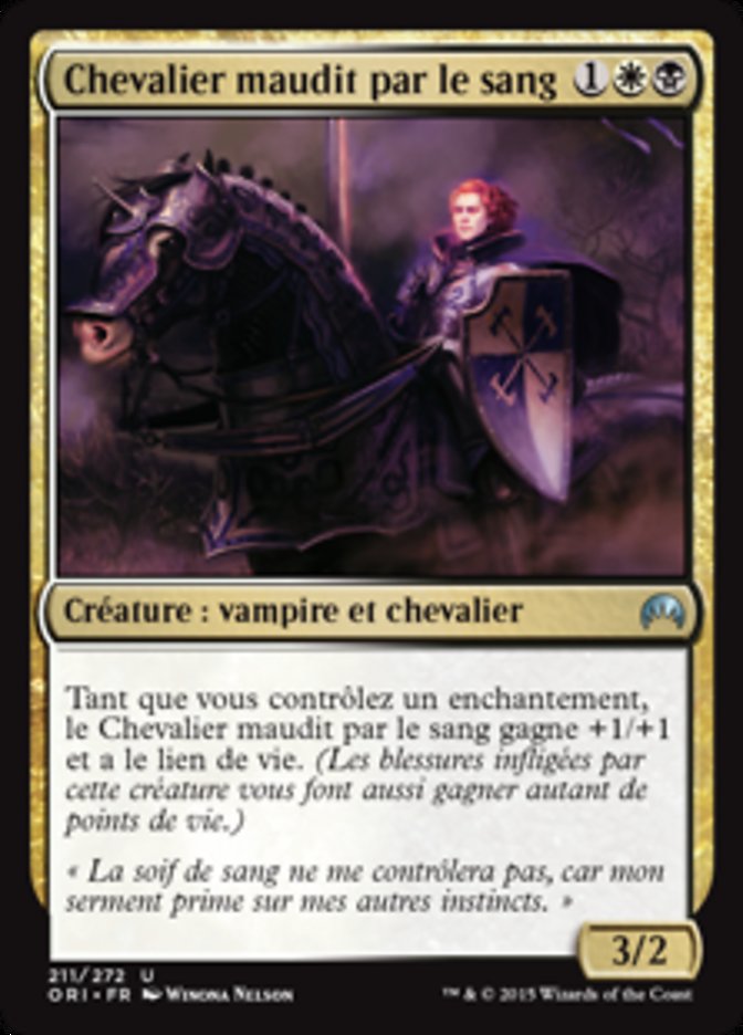image Chevalier maudit par le sang