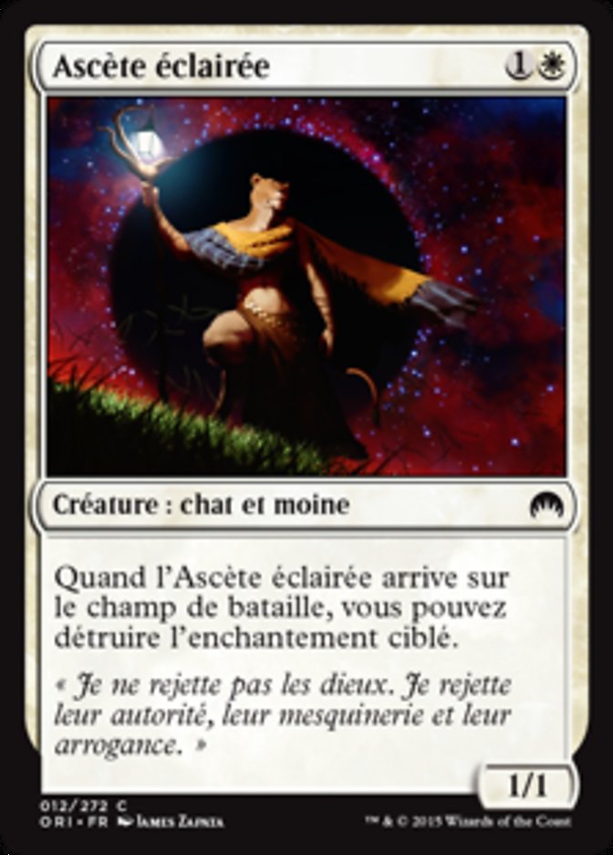 image Ascète éclairée