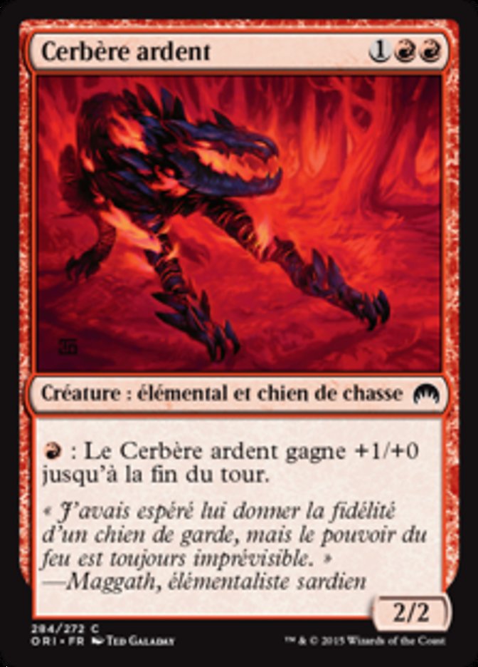 image Cerbère ardent