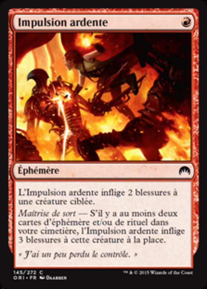 image Impulsion ardente