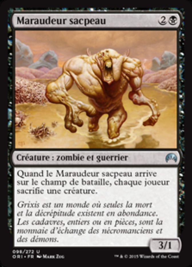 image Maraudeur sacpeau